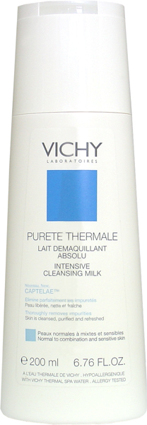 Vichy Purete Thermale Intensive Cleansing Milk - normal and combination skin