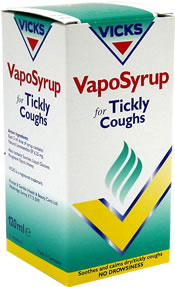 Vaposyrup for Tickly Coughs 120ml