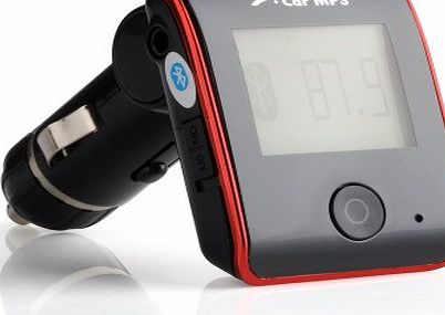 VicTop Bluetooth Handsfree Car Kit FM Transmitter MP3 Player for Apple iPhone 4 4s 5 5s 5c / iPod / mp3 / m