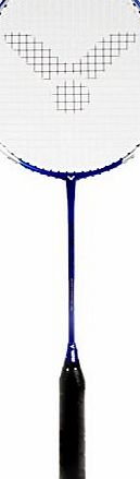 Victor Ti 7 Graphite Badminton Racquet - Blue/White - 88g