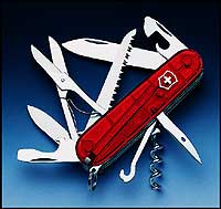 Victorinox Penknife - Huntsman (Jelly Red) - Ref 13713T