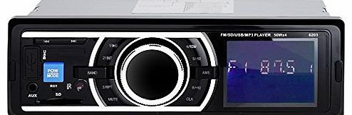 LED LCD Display - Car Audio Stereo With MP3/USB/SD Card/Radio FM/AUX Input Receiver