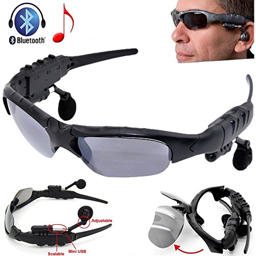 VicTsing Wireless Headphones Bluetooth Music Sunglasses Sun Glasses Headset Earphone Handsfree For iPhone 6 /