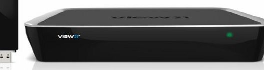 View 21 Freeview Digital Internet Enabled Set Top Box with USB Wi-Fi Dongle and Facebook/Twitter Access