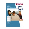 Viking 8 Per Sheet Laser Labels 68 x 99 mm