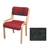 Beech Stacking Side Chair-Slate Grey