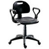 Viking at Home Durable Polyurethane Operators Chair Black
