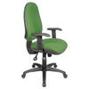 Viking Extra High Back Synchronised Chair-Green