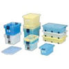 Jelly Colour Small Storemaster Crate Lid-Clear