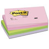 Viking Post-it Notes Warm Pastel Rainbow 76 x 127mm