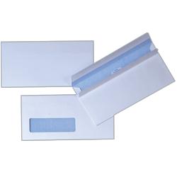 Self Seal Envelopes 110gsm White DL 110 x