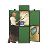 Viking Slimflex 6 Panel Kit with Square Shelf-Green