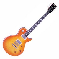 Vintage Advance AV1H Electric Guitar Flame Maple