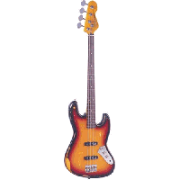Vintage ICON VJ96MRSSB Bass Guitar- S/B
