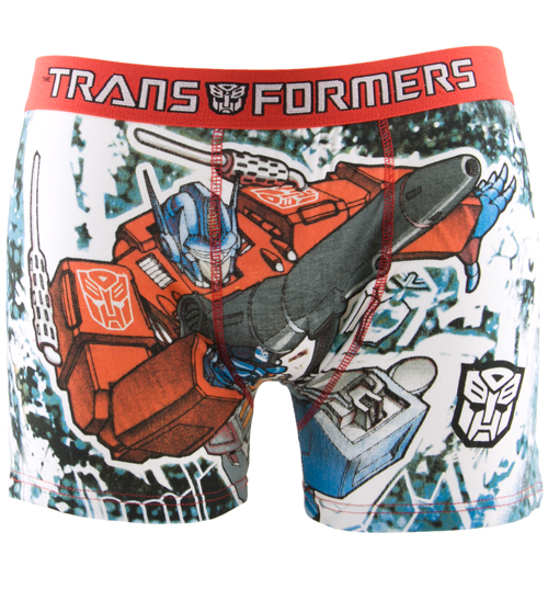 Print Optimus Prime Transformers Boxer
