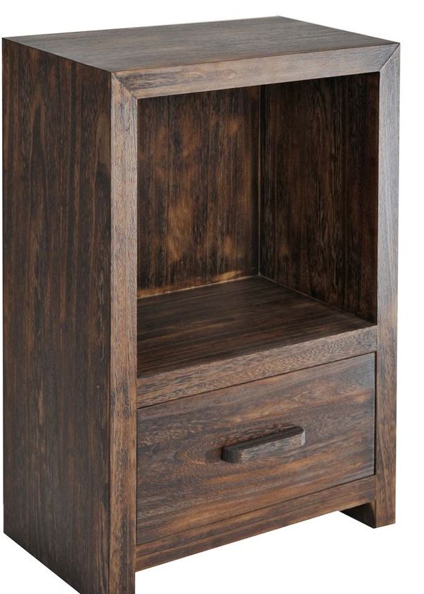 small bookcase with drawer