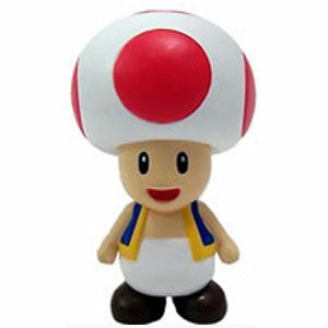 Vinyl Toys Nintendo Super Mario Bros -  Toad 4`` Vinyl Figure