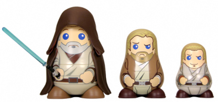 Vinyl Toys Star Wars Chubbies - Obi-Wan Kenobi