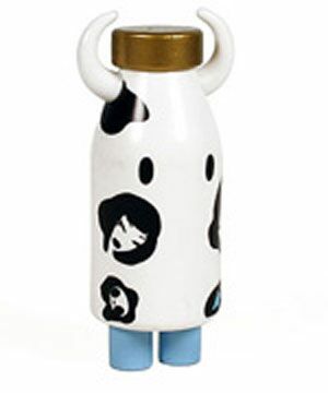 Vinyl Toys Tokidoki Mini Moofia Series - Milk Horns Bottle