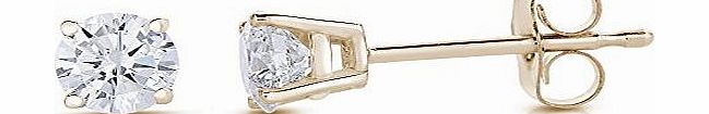 Vir Jewels 1/2 CT Diamond Stud Earrings 14k Yellow Gold