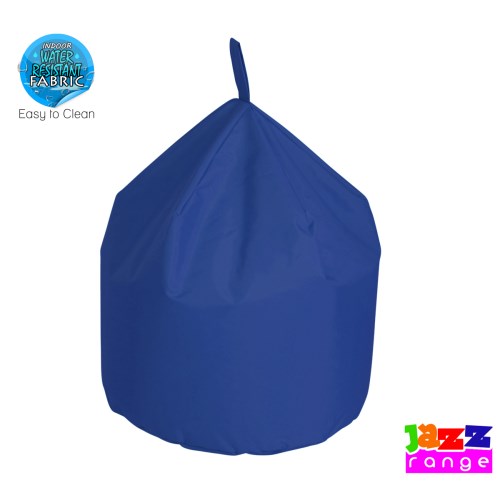Bonkers Jazz Large Chino Bean Bag In Dark Blue