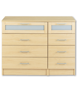 Vision 4 Wide and 4 Narrow Drawer Chest