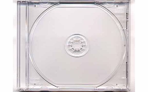 Vision Media X 25 Single Clear CD Jewel Case