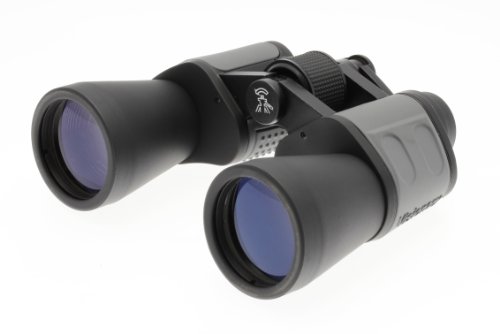 Visionary 12x50 Classic Binoculars - Well Suited To Plane And Ship Spotting - Supplied with Case, End Caps and Strap - 10 Year Manufacturer Guarantee - High Power - Exceptional Value - Good Quality