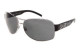 DOLCE and GABBANA DG 2027B Sunglasses - Silver/Black