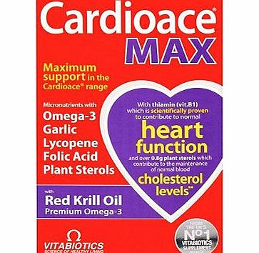 Vitabiotics Cardioace Max 84 Capsules 10190865