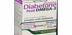 Vitabiotics Diabetone Plus Omega 3 Tablets -