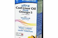 Vitabiotics Ultra Cod Liver Oil Plus Omega 3 -