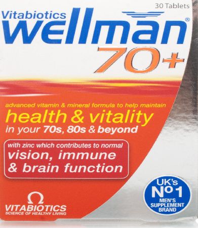Vitabiotics Wellman 70 