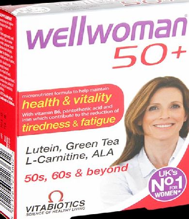 Vitabiotics Wellwoman 50  Tablets 083265