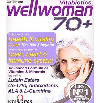 Vitabiotics Wellwoman 70  Tablets - 30 Tablets