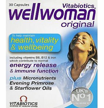 Vitabiotics Wellwoman Original - 30 Capsules 10001201