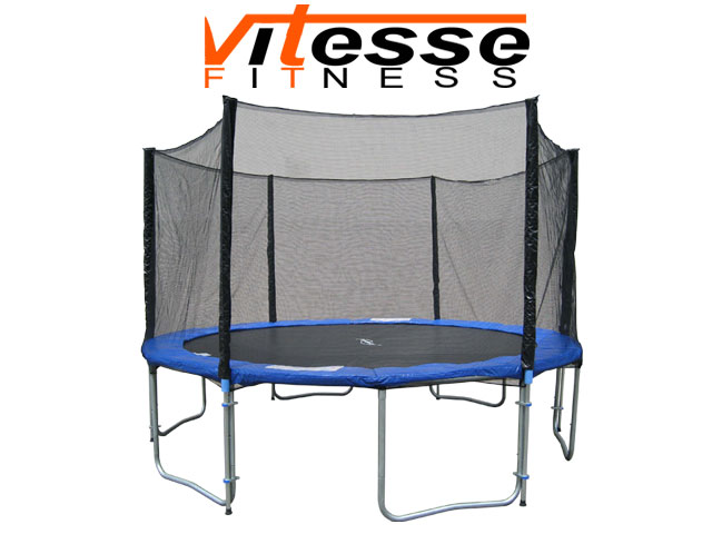 12ft Trampoline Vitesse Super Bounce With Safety