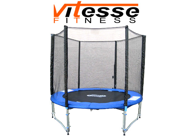 8ft Trampoline Vitesse Super Bounce With Safety