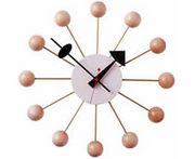 Ball Clock (Natural) - Nelson Collection - Vitra