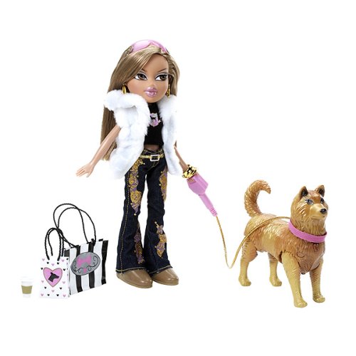 Vivid Imaginations Bratz Walking Doll with Dog Yasmin