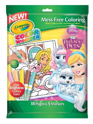 Crayola Mess Free Color Wonder Disney Princess Markers & Coloring Pad