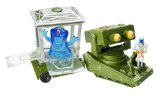 Monsters vs Aliens Mini Figure Play Set Army Jeep and BOB Container