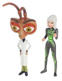 Monsters vs Aliens Mini Figure Twin Pack Susan and Dr Cockroach, PhD