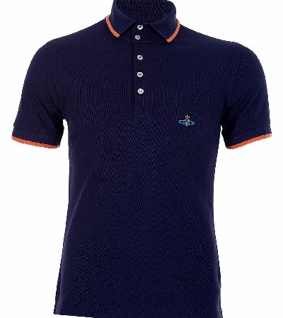 Vivienne Westwood Classic Orb Polo Navy