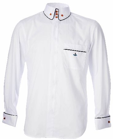 Vivienne Westwood Contrast Trim 3 Button Shirt