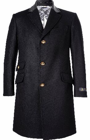 Vivienne Westwood Leather Collar Overcoat