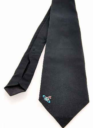 Vivienne Westwood Man Orb Embroidered Tie