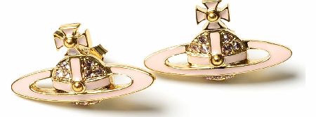 Vivienne Westwood Mini Pierced Gold Earrings