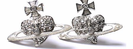 Vivienne Westwood Reverse Heart Silver Earrings