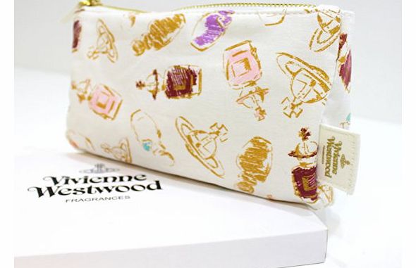 Vivienne Westwood  FRAGRANCES CREAM COSMETIC / MAKE UP BAG / POUCH *NEW 